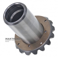 Zębatka półosi mechanizmu różnicowego Aisin Warner TF-62SN VAG 09M (satelitarna) — nowa, 16 zębów (średnica zewnętrzna 71,85 mm), długość szyjki 61 mm (średnica zewnętrzna szyjki 40 mm)