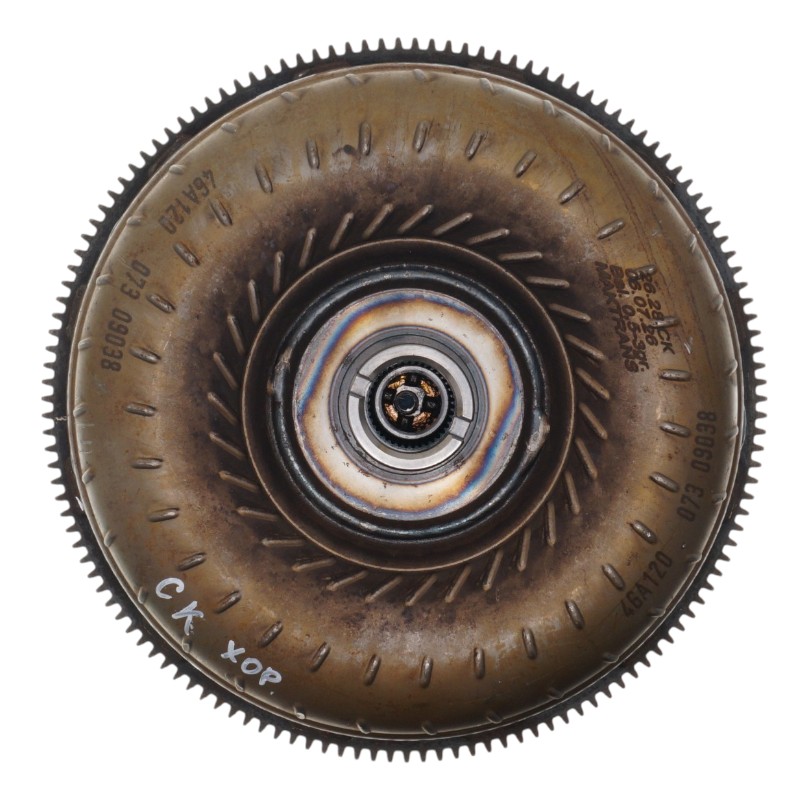 Regenerowany konwerter momentu obrotowego AW TF-60SN 09G - 135 zębów na pierścieniu (średnica zewnętrzna 287 mm), średnica zewnętrzna pilota 21 mm, 09G323571K, 46A120