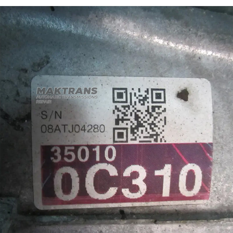 Zespół automatycznej skrzyni biegów (używany, nietestowany) Toyota AB60 (4WD) — 35010-0C310