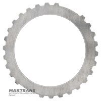 Tarcza stalowa (odrestaurowana shagreen) NTERMEDIATE Sprzęgło FORD E4OD, 4R100 - grubość 2,85 mm, średnica wewnętrzna 157,45 mm, 26 zębów