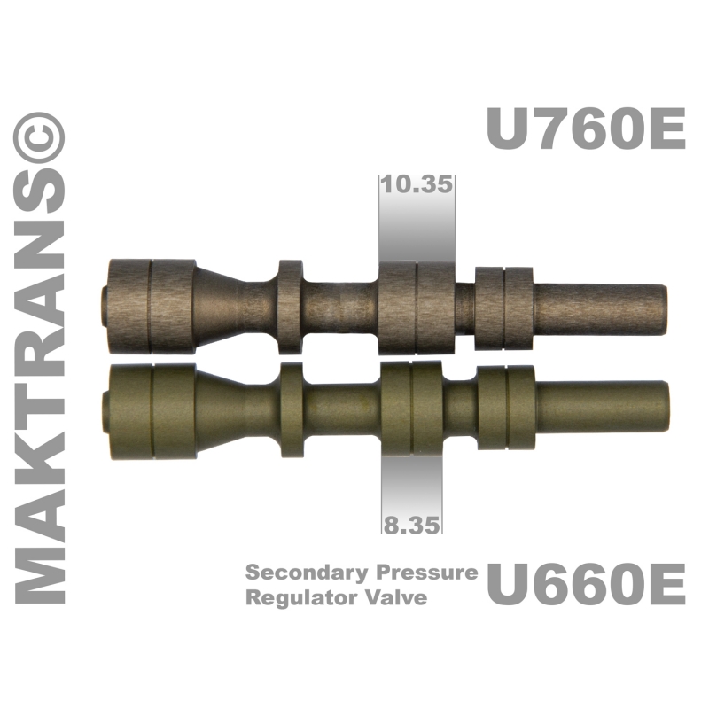 Secondary Pressure Regulator Valve U760E U760F —zawór w standardowym rozmiarze +0.005-0.007 мм