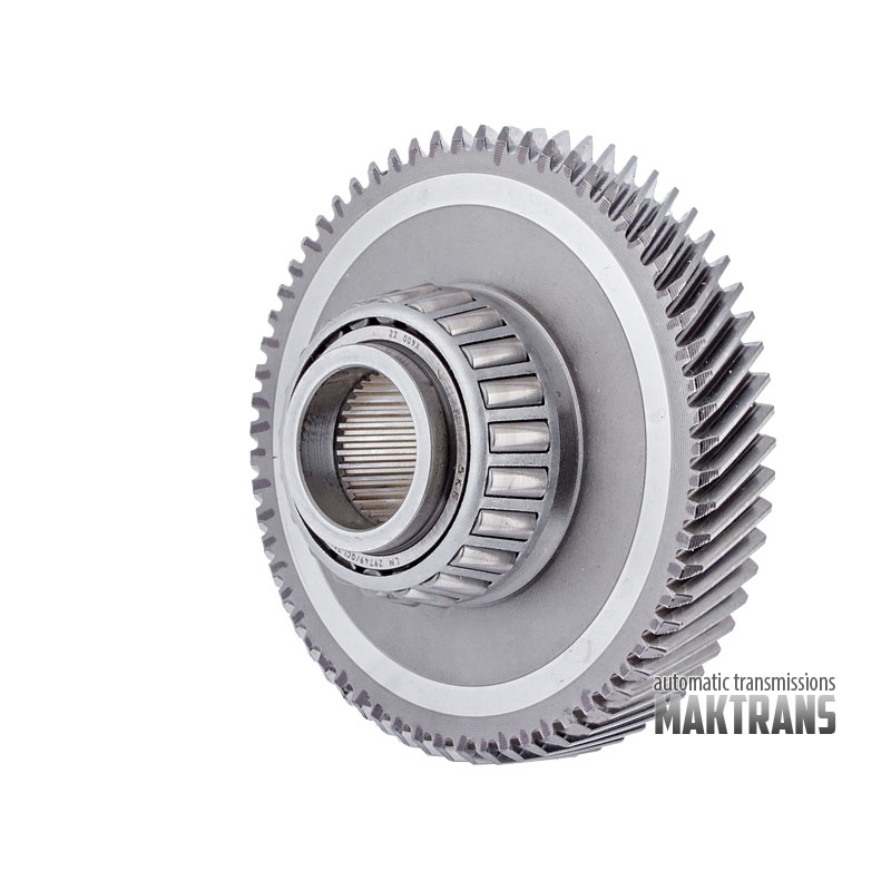 Koło zębate wału wyjściowego z łożyskiem i obudową,Driven Gear (63 zęby) 01M 01N 01P 096 097 098 099 90-up 096323873B 003519185F 096323887S używane