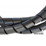 Osłona spiralna plastikowa na węże gumowe  (ID 11.5mm OD 15mm) 1 metr